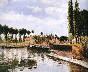 Camille Pissarro Pang plans Schwarz lake Spain oil painting artist